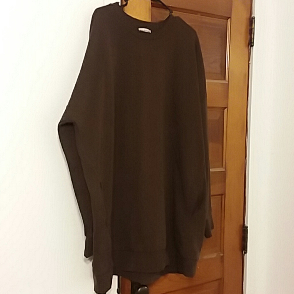 Pocketed Sweatshirt Tunic